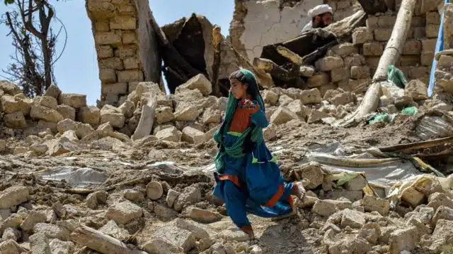 زلزال أفغانستان