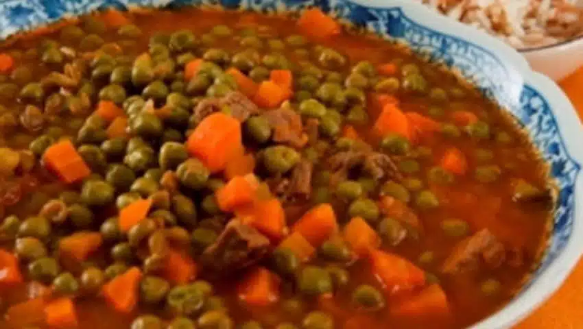 كيفية عمل البسلة باللحمة