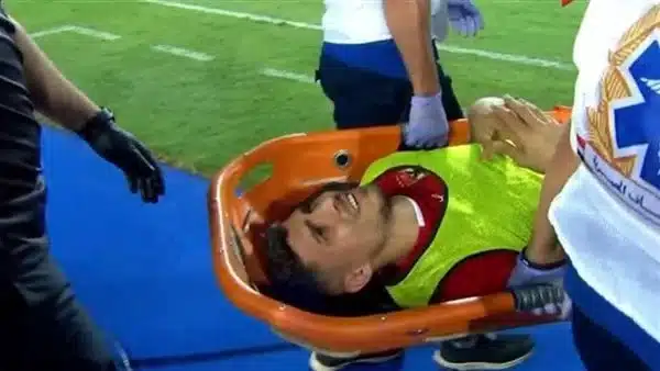 تفاصيل اصابة محمد شريف لاعب الاهلي