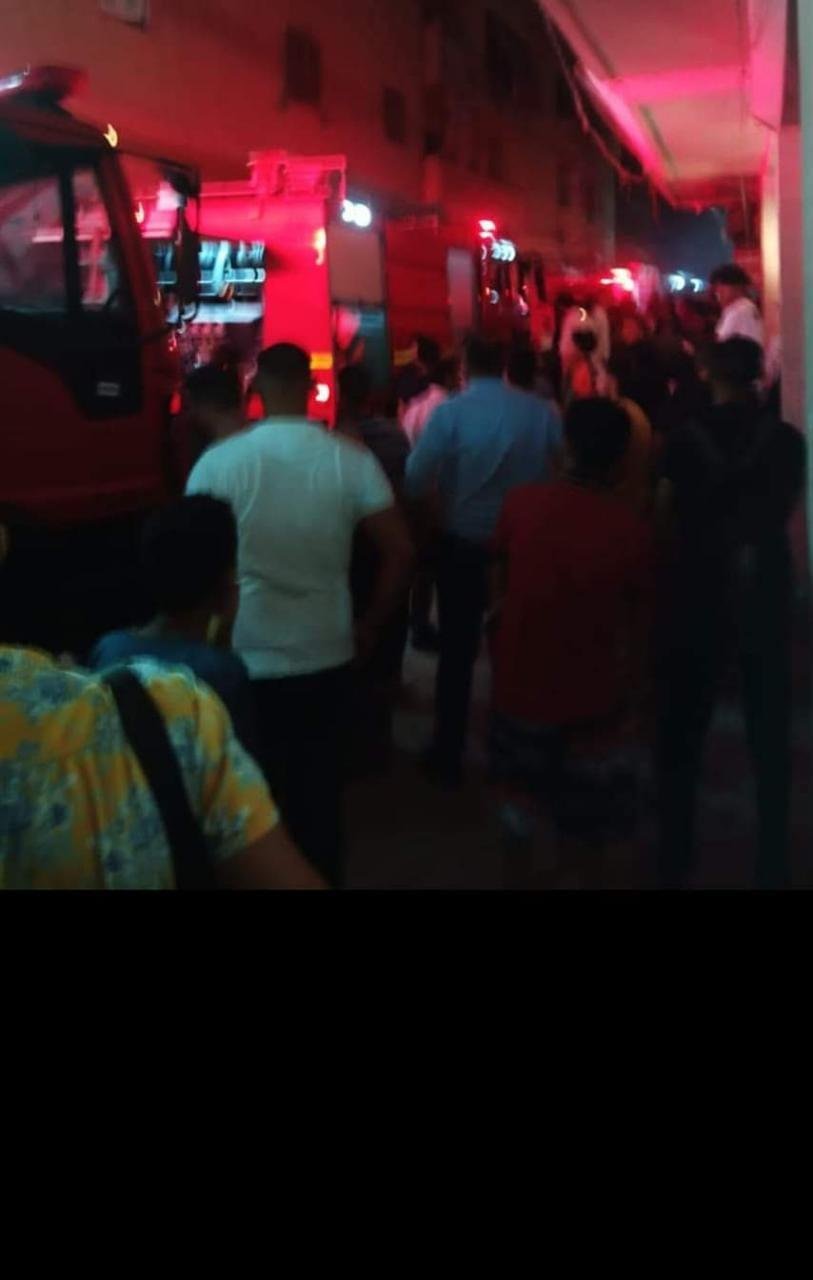 حريق الهانوفيل الاسكندرية