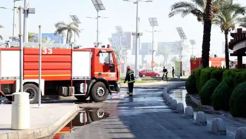 سبب حريق كارفور الاسكندرية اليوم