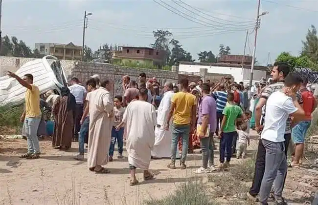 حادث قطار فاقوس