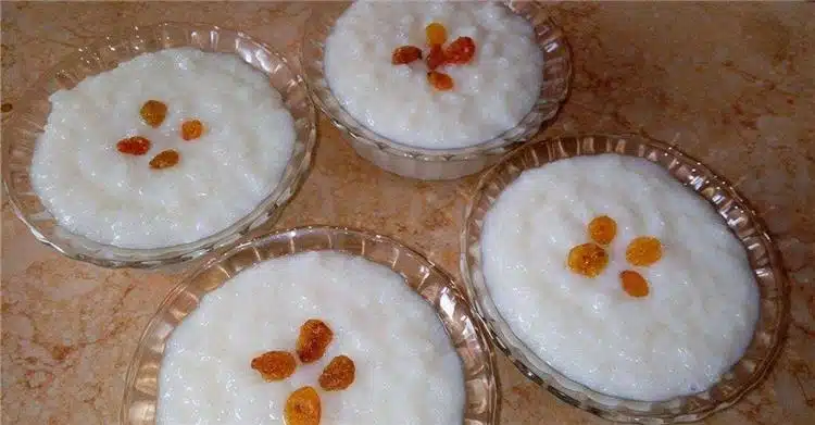 طريقة عمل الارز باللبن