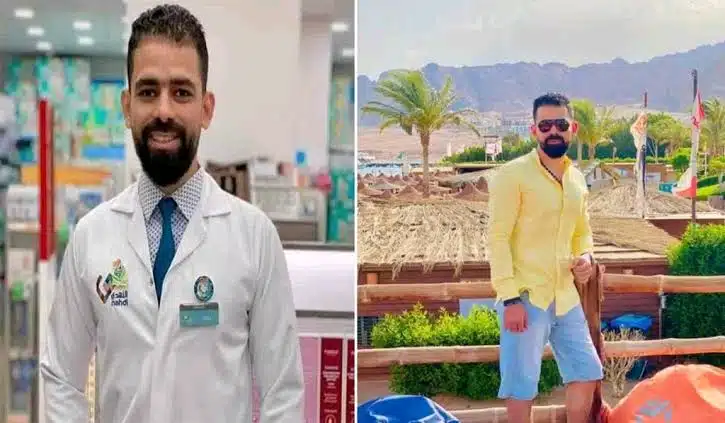 حادثة مقتل صيدلي حلوان