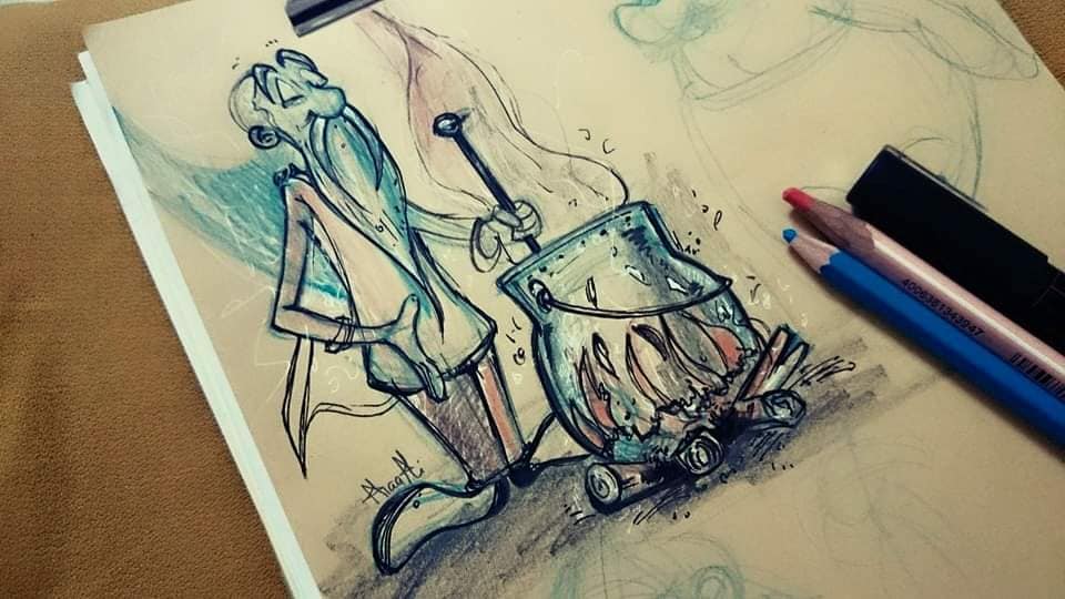 وفاة الرسامة علياء علي