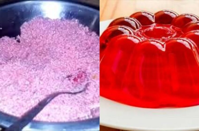 طريقة عمل الجيلي البودرة