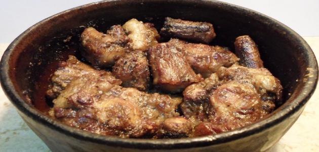 طريقة عمل طاجن العكاوى