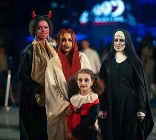 احتفالات الهالوين في الحرمين 2022