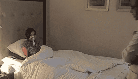 صور شيرين في مستشفى