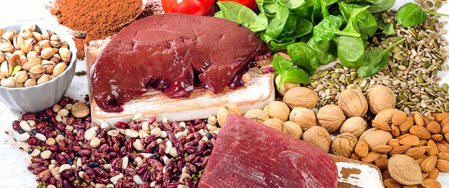 علاج نقص الحديد