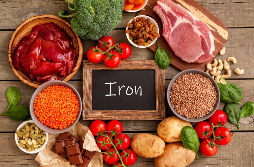علاج نقص الحديد
