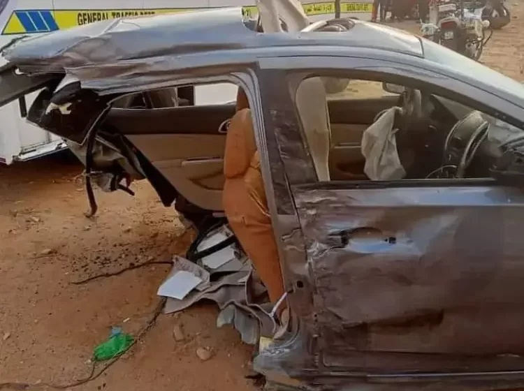 حادث سيارة طريق السويس
