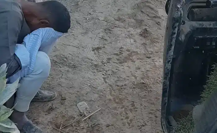 بكاء صاحب التوكتوك في اسوان