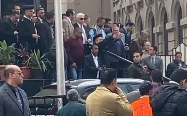 فيديو حبس مرتضى منصور