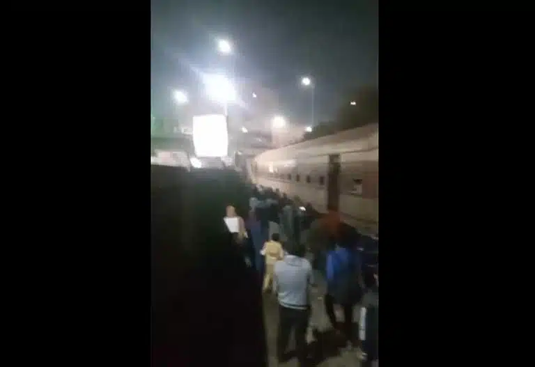 حادث قطار قليوب