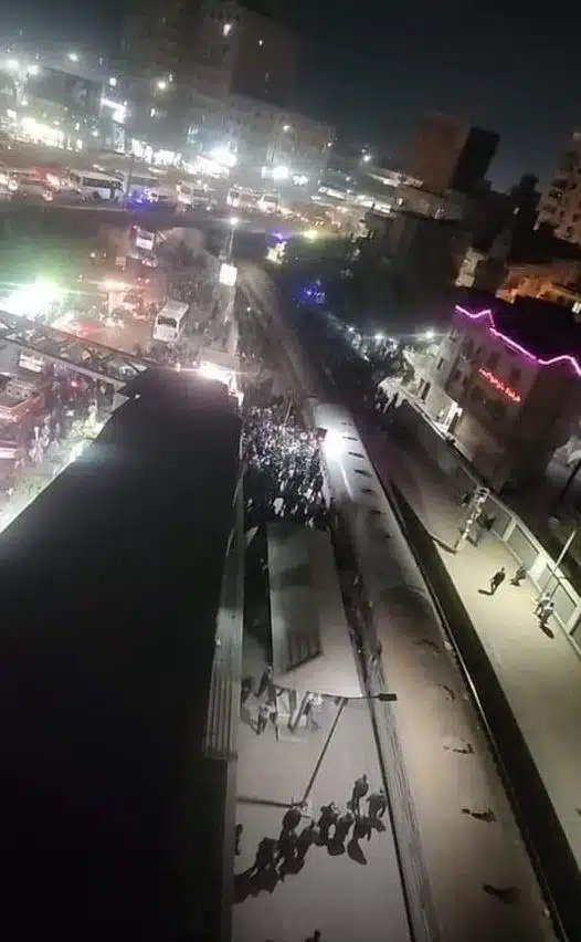 حادث قطار قليوب