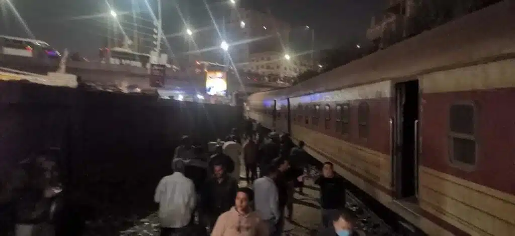 حادث قطار قليوب