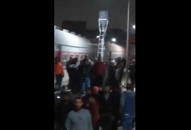 حادث قطار قليوب